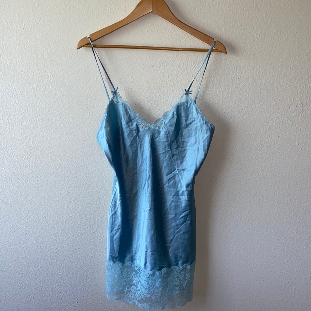 Victoria’s Secret Blue Chemise Nightie |S|